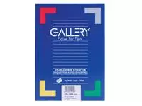 Een Gallery witte etiketten ft 105 x 148,5 mm (b x h), rechte hoeken, doos van 400 etiketten koop je bij ShopXPress