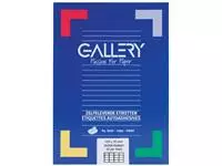 Een Gallery witte etiketten ft 105 x 35 mm (b x h), rechte hoeken, doos van 1.600 etiketten koop je bij ShopXPress