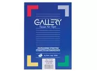 Een Gallery witte etiketten ft 105 x 37 mm (b x h), rechte hoeken, doos van 1.600 etiketten koop je bij ShopXPress