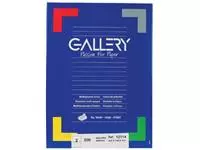 Een Gallery witte etiketten ft 210 x 148,5 mm (b x h), rechte hoeken, doos van 200 etiketten koop je bij ShopXPress