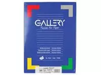 Een Gallery witte etiketten ft 48,3 x 16,9 mm (b x h), ronde hoeken, doos van 6.400 etiketten koop je bij ShopXPress
