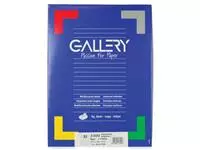 Een Gallery witte etiketten ft 70 x 25 mm (b x h), rechte hoeken, doos van 3.300 etiketten koop je bij ShopXPress