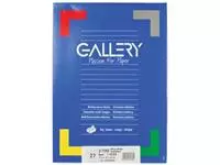 Een Gallery witte etiketten ft 70 x 32 mm (b x h), rechte hoeken, doos van 2.700 etiketten koop je bij ShopXPress