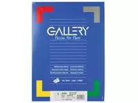 Een Gallery witte etiketten ft 99,1 x 93,1 mm (b x h), ronde hoeken, doos van 600 etiketten koop je bij ShopXPress