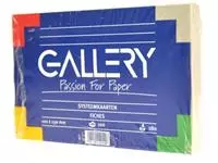 Een Gallery witte systeemkaarten, ft 10 x 15 cm, effen, pak van 100 stuks koop je bij ShopXPress