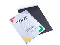 Een Gallery zwart tekenpapier, ft 21 x 29,7 cm, A4, 120 g m², 20 vel koop je bij ShopXPress