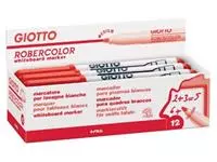 Een Giotto Robercolor whiteboardmarker, medium, ronde punt, rood koop je bij ShopXPress