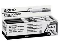 Een Giotto Robercolor whiteboardmarker, medium, ronde punt, zwart koop je bij ShopXPress