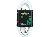 Een Greenmouse kabel, USB-C naar USB-C, 1 m, wit koop je bij ShopXPress