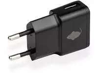 Een Greenmouse oplader USB-A, zwart koop je bij ShopXPress