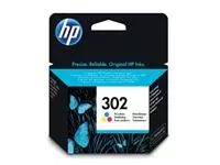 Een HP inktcartridge 302, 165 pagina&#39;s, OEM F6U65AE, 3 kleuren koop je bij ShopXPress
