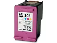 Een HP inktcartridge 303, 165 pagina&#39;s, OEM T6N01AE, 3 kleuren koop je bij ShopXPress