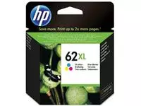 Een HP inktcartridge 62XL, 415 pagina&#39;s, OEM C2P07AE, 3 kleuren koop je bij ShopXPress