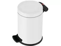 Een Hailo pedaalemmer voor sanitair, 4 L, wit koop je bij ShopXPress