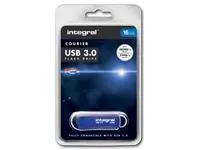 Een Integral COURIER USB stick 3.0, 16 GB koop je bij ShopXPress