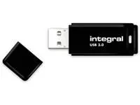 Een Integral USB stick 3.0 Black, 256 GB, zwart koop je bij ShopXPress