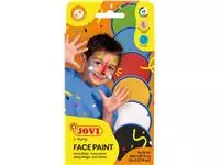 Een Jovi maquillage Face Paint, kartonnen etui van 6 kleuren koop je bij ShopXPress