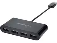 Een Kensington USB 2.0 Hub mini 4-poorten koop je bij ShopXPress