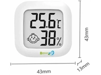 Een Kokoon Air Protect digitale thermometer - hygrometer KAPTM03 koop je bij Supplierz BV