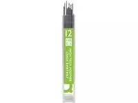 Een Q-CONNECT potloodstiften 0,5 mm HB etui van 12 stuks koop je bij ShopXPress