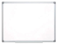 Een Q-CONNECT whiteboard, gelakt staal, magnetisch, 45 x 60 cm koop je bij Supplierz BV