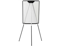 Een Q-CONNECT flipchart, niet magnetisch, 70 x 100 cm, zwart koop je bij Supplierz BV