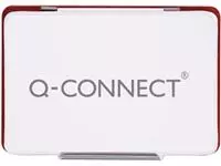 Een Q-CONNECT stempelkussen, ft 90 x 55 mm, rood koop je bij ShopXPress