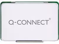 Een Q-CONNECT stempelkussen, ft 110 x 70 mm, groen koop je bij ShopXPress