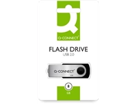 Een Q-CONNECT USB stick 2.0, zwart, 8 GB koop je bij ShopXPress