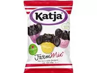 Een Katja Farm Mix snoep, mix van 3 zachte fruitgums met zoete drop, zak van 255 g koop je bij ShopXPress