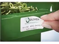 Een Avery afneembare weerbestendige etiketten Ft 99,1 x 67,7 mm (b x h), wit, doos van 160 etiketten koop je bij ShopXPress