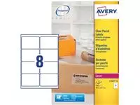 Een Avery L7565-25 verzendetiketten ft 99,1 x 67,7 mm (b x h), 200 etiketten, transparant koop je bij ShopXPress