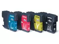 Een Brother inktcartridge, 325 pagina's - OEM: LC-1100C, cyaan koop je bij ShopXPress