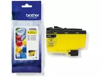 Een Brother inktcartridge, 5.000 pagina's, OEM LC-426XLY, geel koop je bij ShopXPress