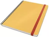 Een Leitz Cosy notitieboek met spiraalbinding, voor ft B5, gelijnd, geel koop je bij ShopXPress