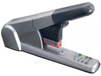 Een Leitz Heavy Duty nietmachine 5551, niet 80 vel, voor K6, K8, K10 en K12 nietcassettes, zilver koop je bij ShopXPress