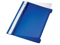 Een Leitz Snelhechtmap blauw, ft A5, doos van 25 stuks koop je bij ShopXPress