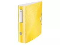 Een Leitz WOW ordner Active rug van 8,2 cm, geel koop je bij ShopXPress