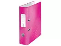 Een Leitz WOW ordner roze, rug van 8,0 cm koop je bij ShopXPress