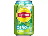 Een Lipton Ice Tea Green Zero, blik van 33 cl, pak van 24 stuks koop je bij ShopXPress