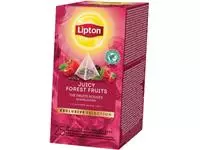 Een Lipton thee, Bosvruchten, Exclusive Selection, doos van 25 zakjes koop je bij ShopXPress