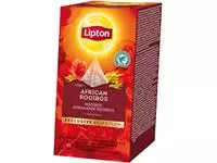 Een Lipton thee Exclusive Selection, Afrikaanse Rooibos, doos van 25 zakjes koop je bij ShopXPress