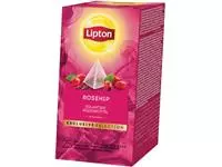 Een Lipton thee, Rozebottel, Exclusive Selection, doos van 25 zakjes koop je bij ShopXPress