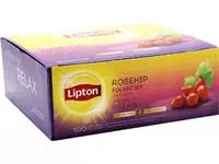 Een Lipton thee, Rozebottel, Infusion, doos van 100 zakjes koop je bij ShopXPress