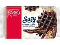 Een Lotus Suzy luikse wafel met chocolade, 57,6 g, pak van 5 stuks koop je bij ShopXPress