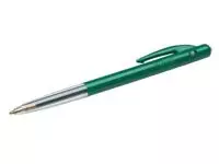 Een Bic balpen M10 Clic schrijfbreedte 0,4 mm, medium punt, groen koop je bij ShopXPress