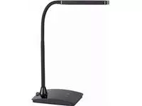 Een MAUL bureaulamp LED Pearly op voet, color vario, dimbaar, zwart koop je bij ShopXPress
