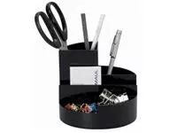Een MAUL bureauorganizer pennenbak Roundbox Ø14x12.5cm, 7 vaks zwart koop je bij ShopXPress