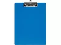 Een MAUL klemplaat Flexx PP A4 staand helder blauw koop je bij ShopXPress
