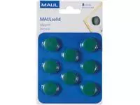Een MAUL magneet Solid 20mm trekkracht 300gr blister 8 groen koop je bij ShopXPress
